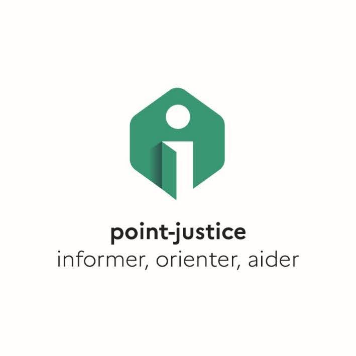 logo point-justice - informer orienter aider