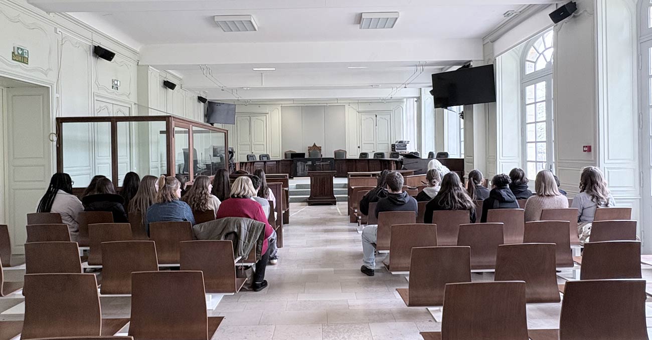 Passeport EducDroit - visite audience correctionnelle Nevers